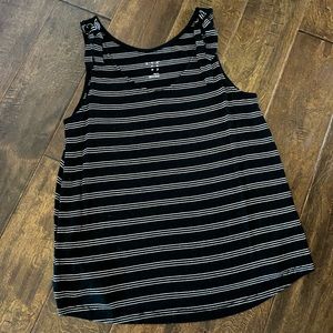 B&W cotton tank